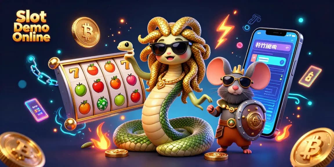 Spin and win with the exciting Slot Demo Online featuring vibrant characters and crypto elements!