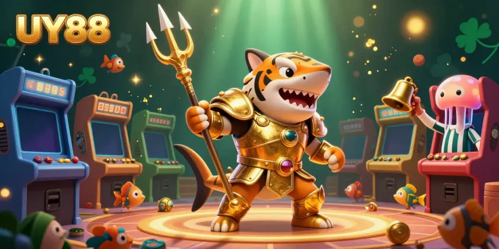 Experience thrilling gameplay at UY88 with 3D shark-themed casino fun, legendary jackpots, and vibrant action.