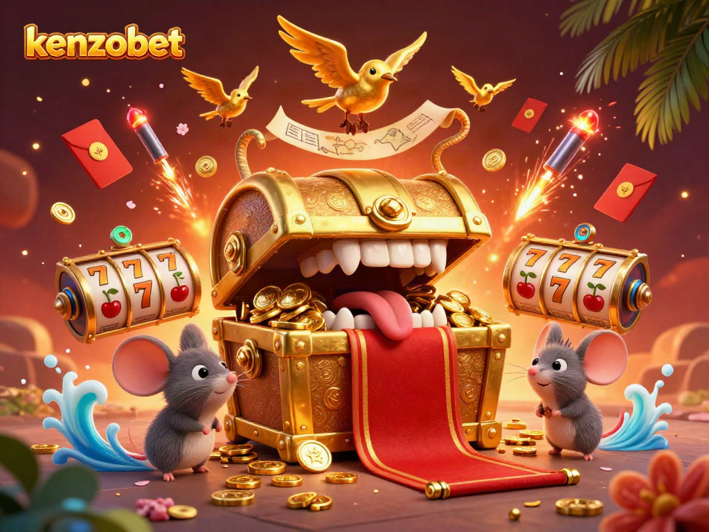 Engage with kenzobet's thrilling slot gameplay featuring vibrant jackpots and treasure.