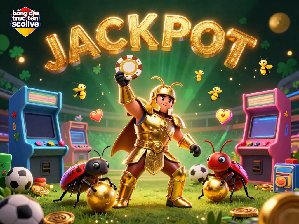 Experience thrilling sports betting with bóng đá trực tuyến socolive in a vibrant 3D casino scene.