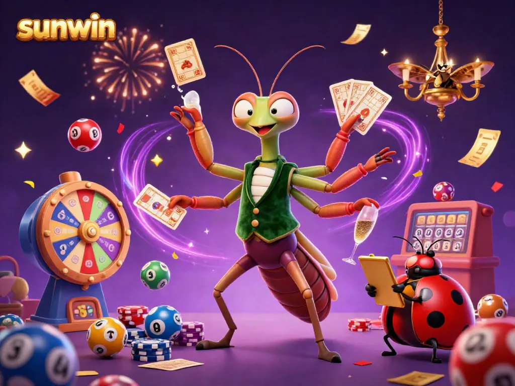 Experience thrilling games with sunwin's animated characters and vibrant gambling elements.