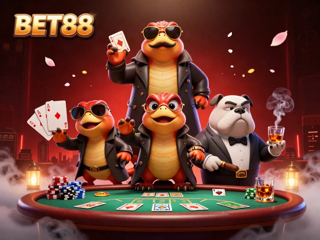 Raptors disguise as tall player entering VIP lounge, showcasing BET88 gaming excitement.
