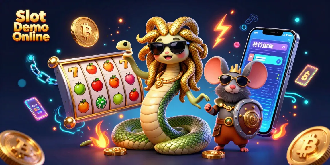 Spin and win with the exciting Slot Demo Online featuring vibrant characters and crypto elements!