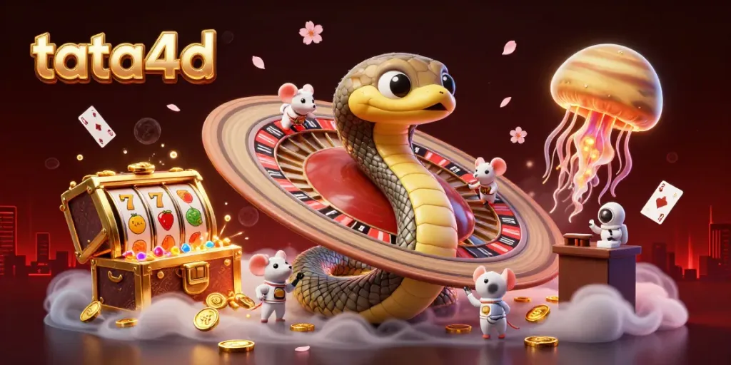 Experience thrilling slot action in tata4d with vibrant characters and stunning game elements.