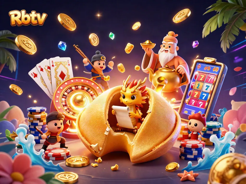 Jadilah pemain Rbtv di kasino dengan fitur unik dan elemen menarik seperti slot dan chip poker.