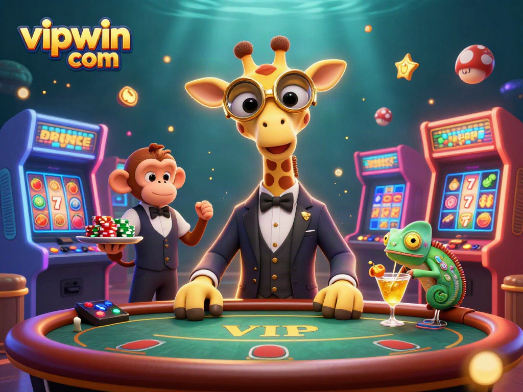 Experience thrilling gameplay at vipwin com with vibrant 3D casino elements and engaging characters.
