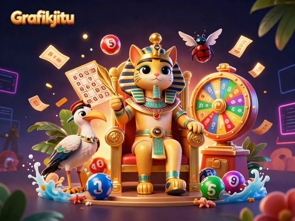 Experience thrilling luck with Grafikjitu's gaming adventures filled with vibrant lottery elements.