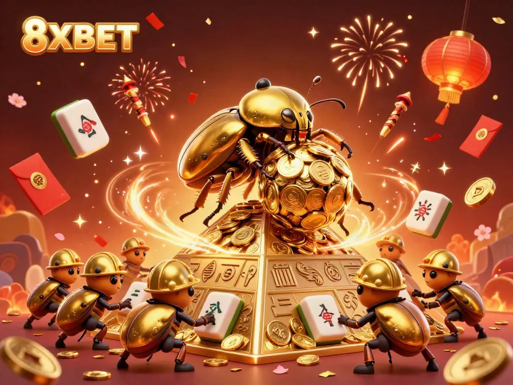 Engage in thrilling gaming adventures with the vibrant 8XBET online casino experience featuring whimsical elements.