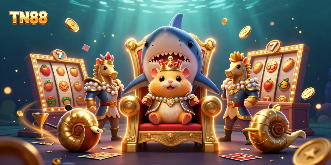 Enjoy thrilling slots and jackpots with TN88 in a vibrant underwater casino world