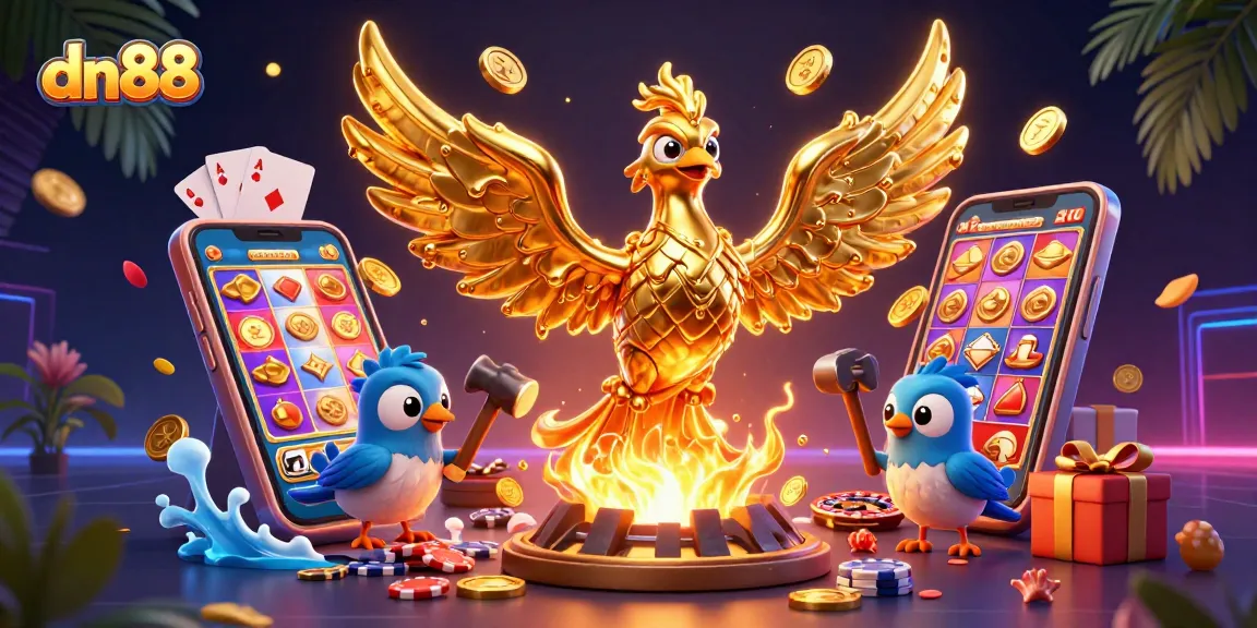 Experience the thrill of dn88 with molten phoenix, vibrant games, and dynamic gold coins!